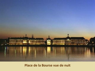 Place de la Bourse vue de nuit
 