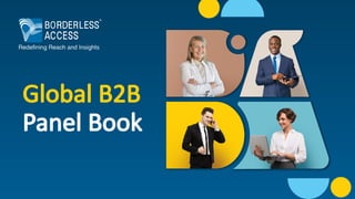 Global B2B
Panel Book
 
