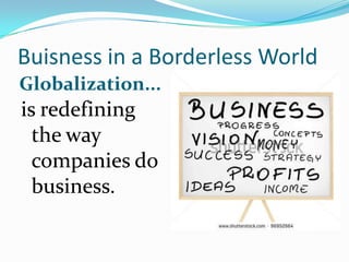 Borderless world | PPTX