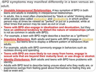 Borderline Personality Disorder BPD Awareness Medical Card, 06/04/2024