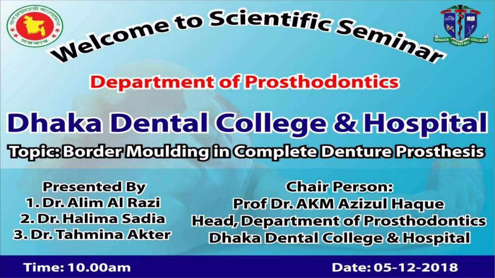 Border Moulding in Complete Denture Prosthesis PPT
