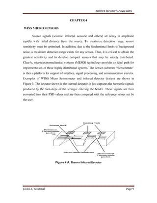 A Border security Using Wireless Integrated Network Sensors (WINS) | PDF