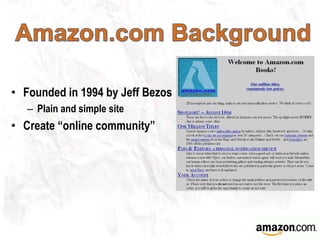 Borders vs. Amazon: Comparative Analysis of Organizational Design ...
