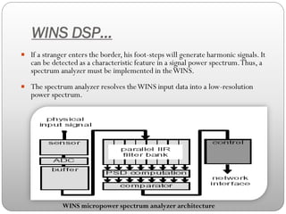 A Border security Using Wireless Integrated Network Sensors (WINS) | PDF