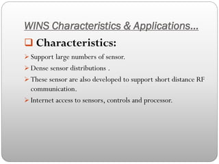 A Border security Using Wireless Integrated Network Sensors (WINS) | PDF