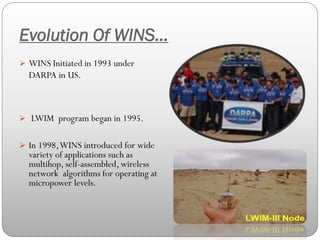 A Border security Using Wireless Integrated Network Sensors (WINS) | PDF