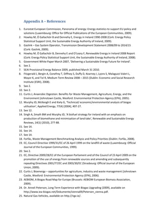 Bord gais final potential for renewable gas in ireland | DOC