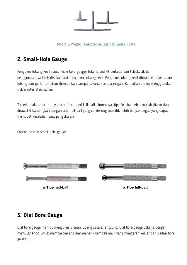 Bore Gauge Fungsi, Jenis, dan Cara Menggunakan Bore Gage