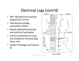 Borehole geophysics presentation linked in-031317 | PDF