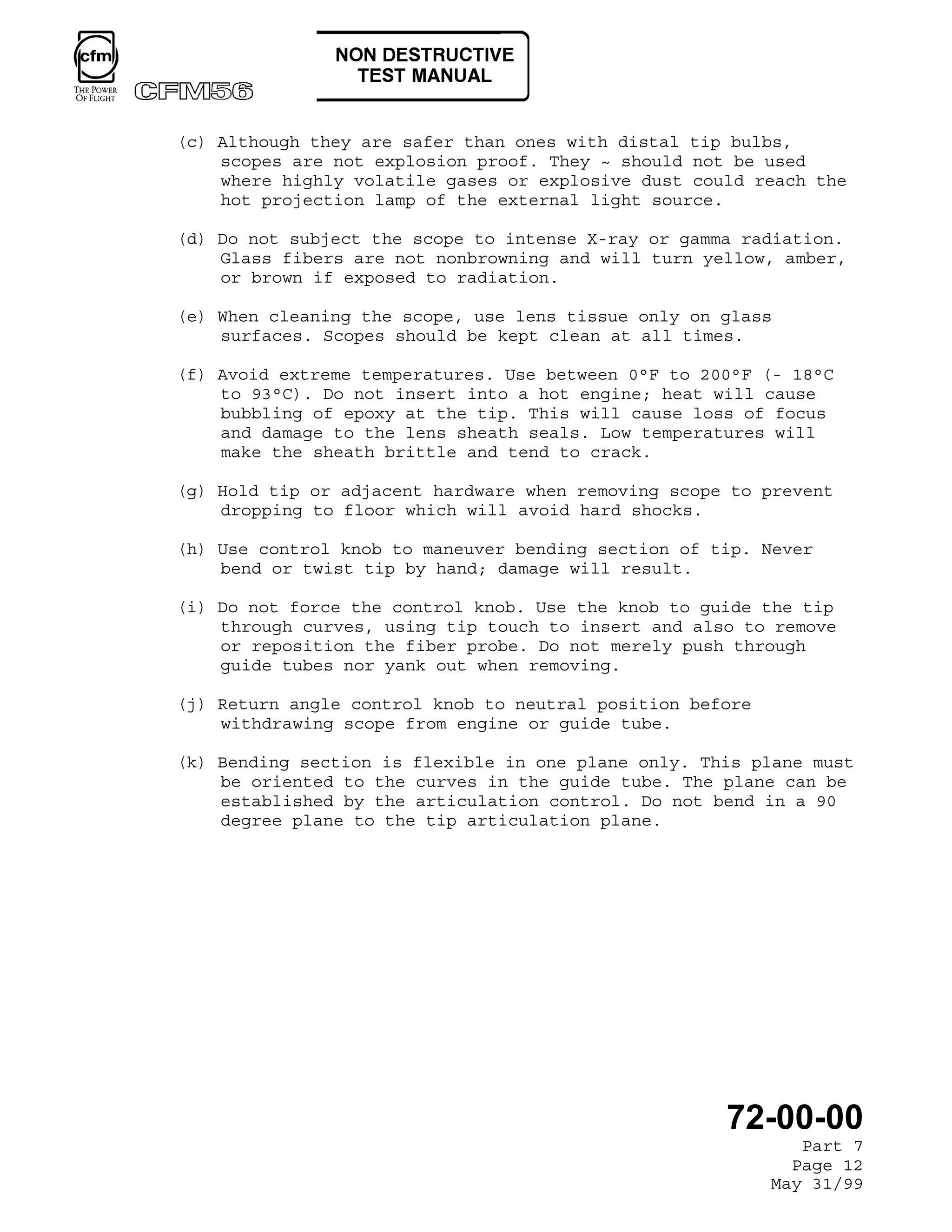 BORESCOPE INSPECTION for engins CFM56.pdf