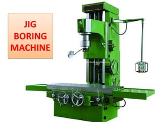JIG
BORING
MACHINE
 
