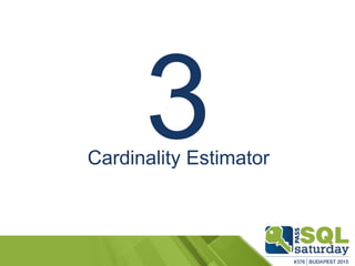 Cardinality Estimator
 