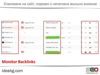 Monitor Backlinks
 