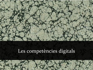 Les competències digitals
 