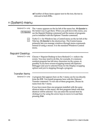 Borland c++ version_3.0_users_guide_1991 | PDF