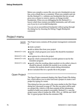 Borland c++ version_3.0_users_guide_1991 | PDF