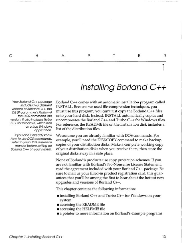 Turbo C Programming Language