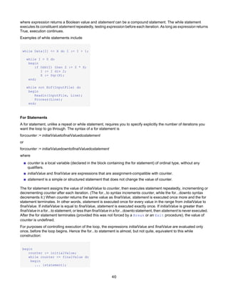 Borland Delphi - Delphi Programming Language Guide | PDF