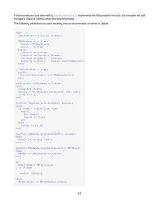 Borland Delphi - Delphi Programming Language Guide | PDF