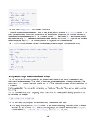 Borland Delphi - Delphi Programming Language Guide | PDF
