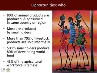 Towards successful, and sustainable, livestock futures worldwide