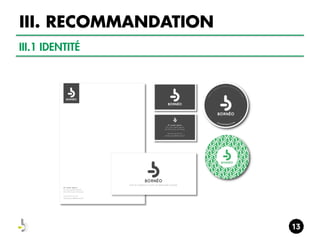 III. RECOMMANDATION
III.1 IDENTITÉ

 