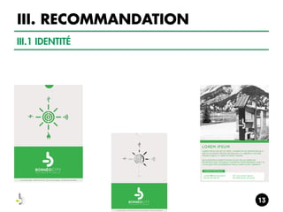 III. RECOMMANDATION
III.1 IDENTITÉ

 
