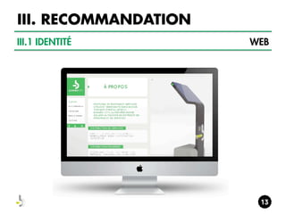 III. RECOMMANDATION
III.1 IDENTITÉ

WEB

 