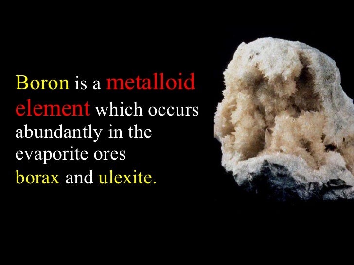 Boron and Boron in Turkey