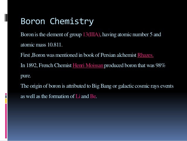 What Is Physical And Chemical Properties Of Boron What Is Physical And Chemical Properties Of Boron