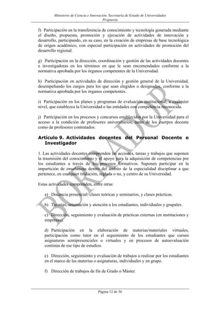 Borrador Estatuto Pdi2008