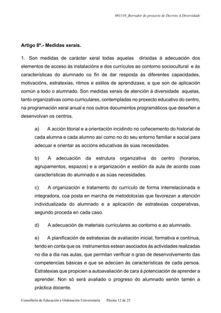 Borrador Decreto Nee