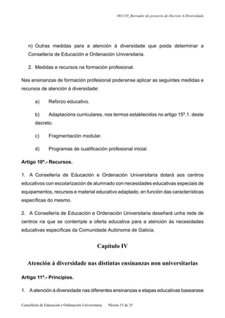 Borrador Decreto Nee