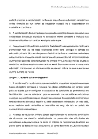 Borrador Decreto Nee