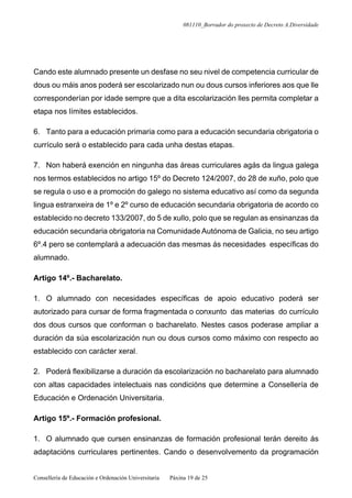 Borrador Decreto Nee