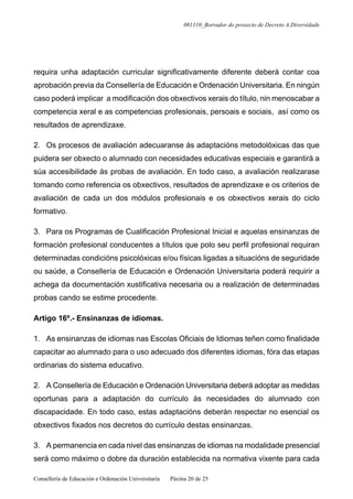 Borrador Decreto Nee