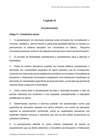 Borrador Decreto Nee