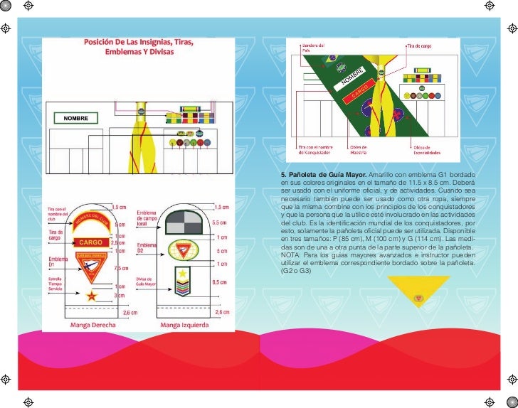 Resultado de imagen para uniforme de los  guias mayores significado