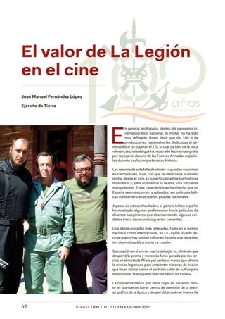 Revista Ejército nº 951 extraordinario mes de junio del 2020