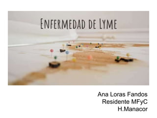Ana Loras Fandos
Residente MFyC
H.Manacor
 