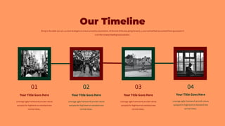 Our Timeline
 