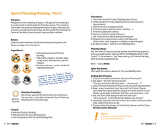 Sprint Planning Meeting - Part 1
                                                                              Procedure:
...