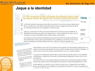 Jaque a la identidad 