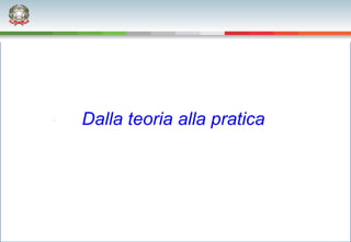 Dalla teoria alla pratica
 