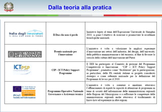 Dalla teoria alla pratica
 