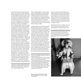 mowanych zwierząt i roślin, pokrywających
ściany i sufity, niekiedy bez określonej logiki.
Według Lugliego w tym kontekści...