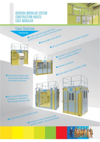 Module Hoist Boruida construction hoists | PDF