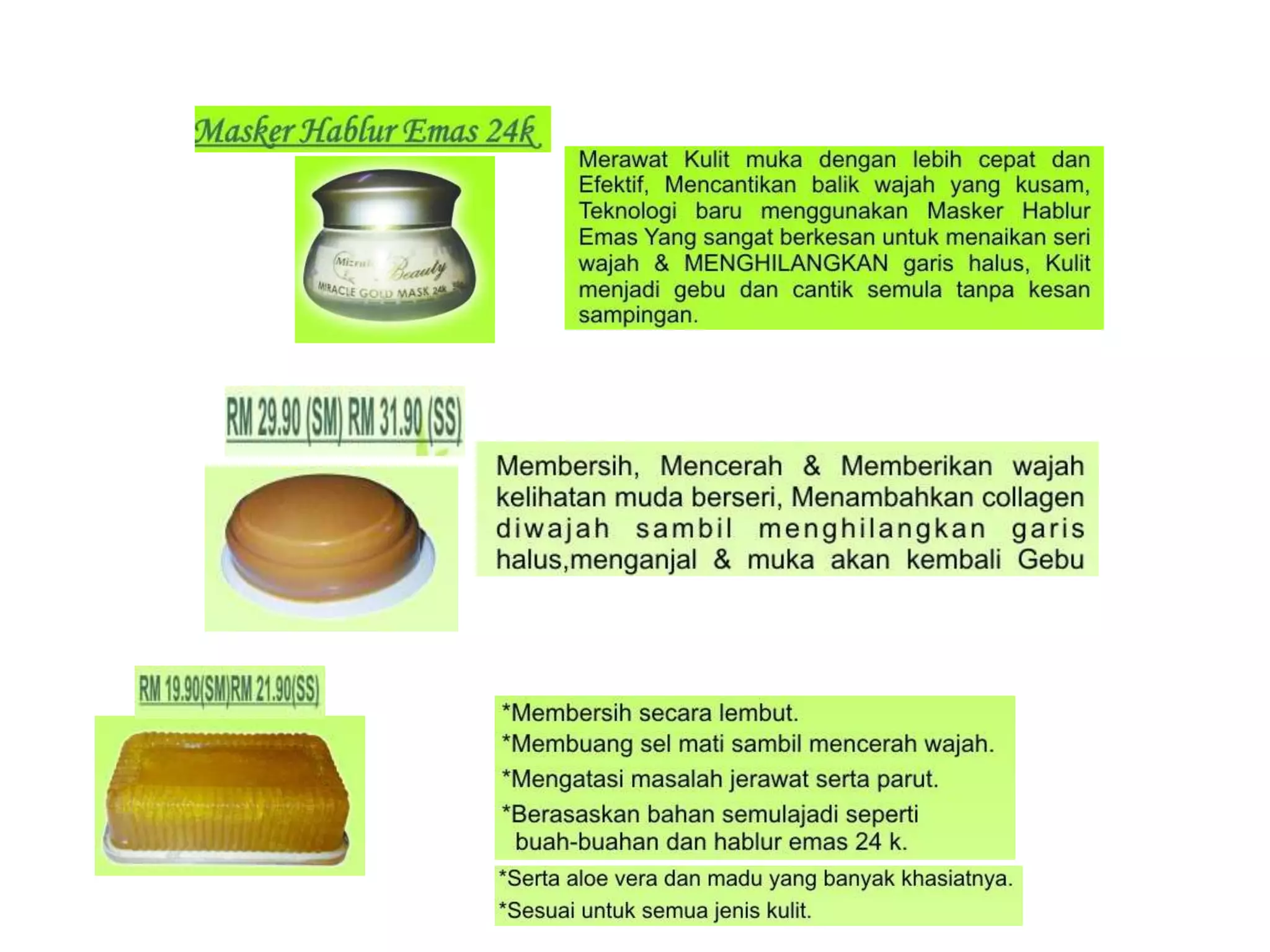 Pergi Ke Rupa ‘Tanpa Solekan’: Langkah & Produk