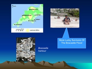 More Lucky Survivors Of The Boscastle Flood Boscastle harbour 
