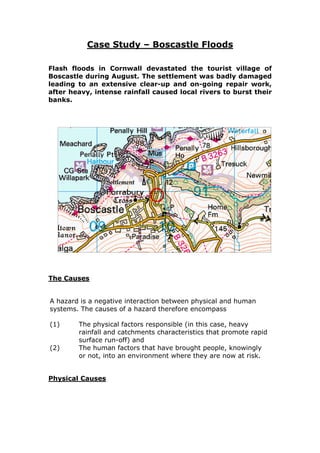 boscastle flood case study pdf